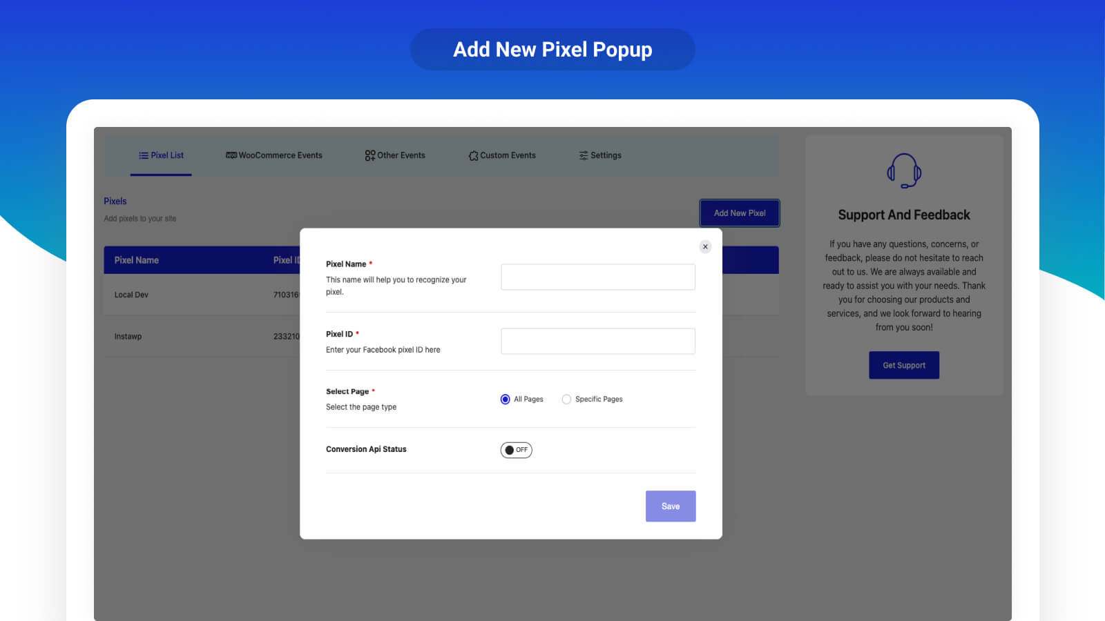 Facebook Pixel & Conversion API Tracking Tool